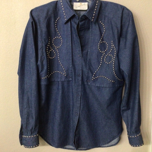 Beautiful vintage skirt and western shirt set made by Spencer creations in USA - Picture 2 of 7